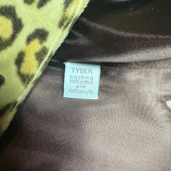 La Maison De La Fausse Fourrure Paris Leopard Print Coat – Size L - Picture 8 of 11